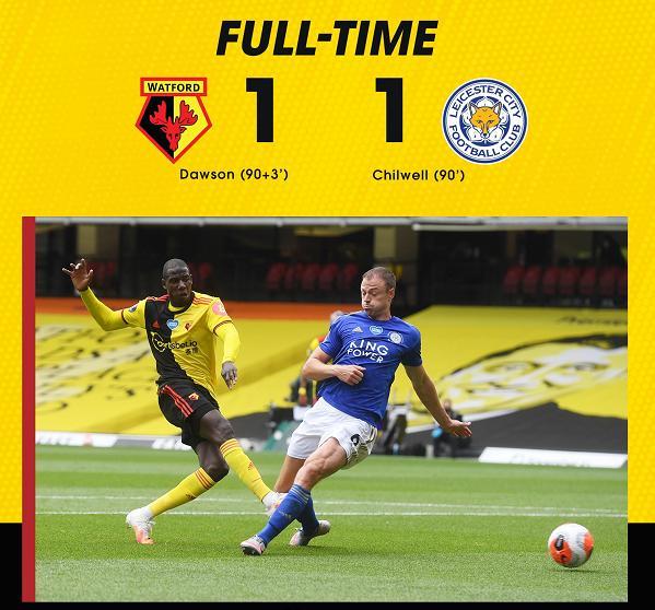 包含沃特福德逆转战平伯恩利，英超保级形势渐渐好转！的词条