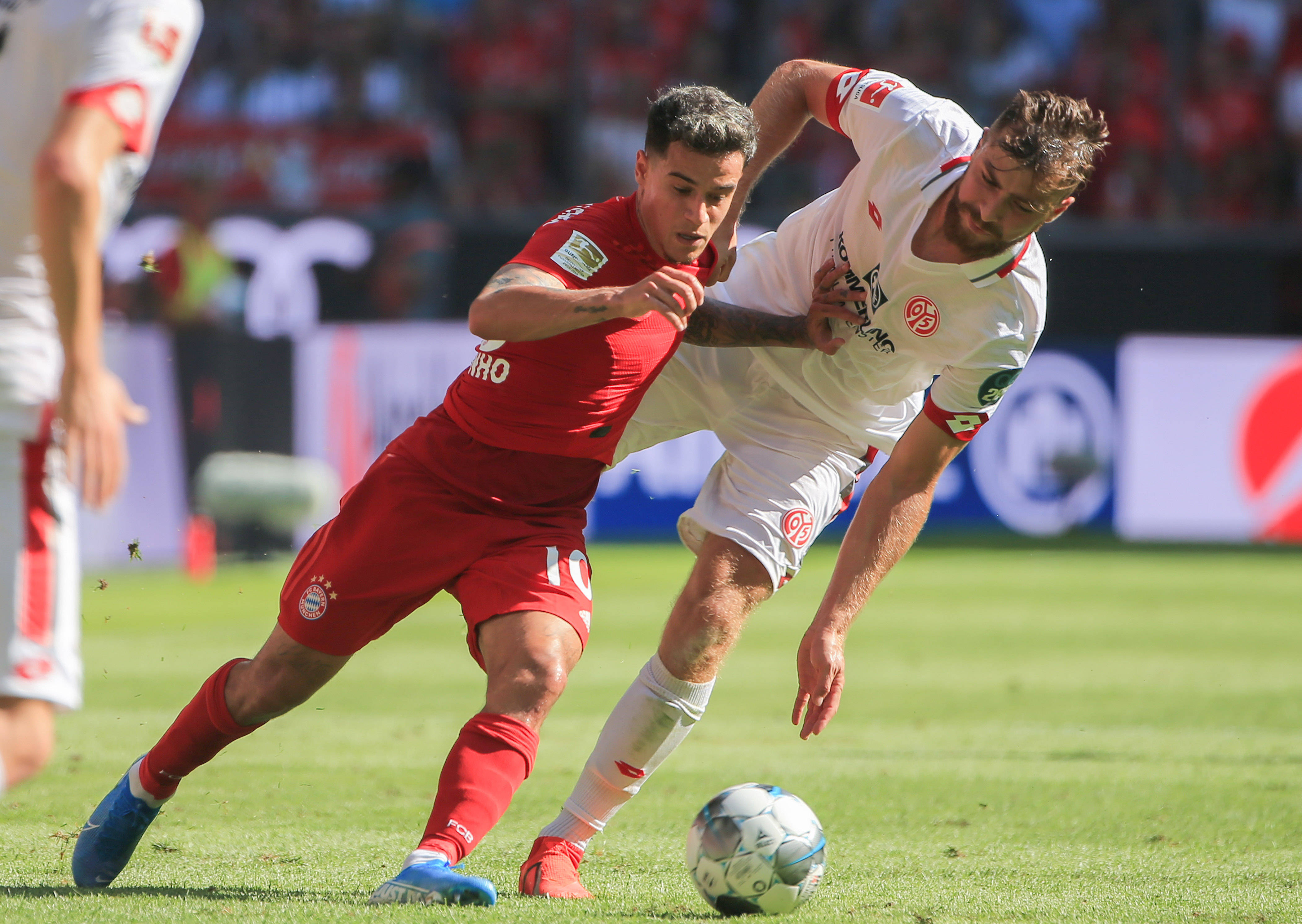 美因茨队在比赛中展现出高水平球技