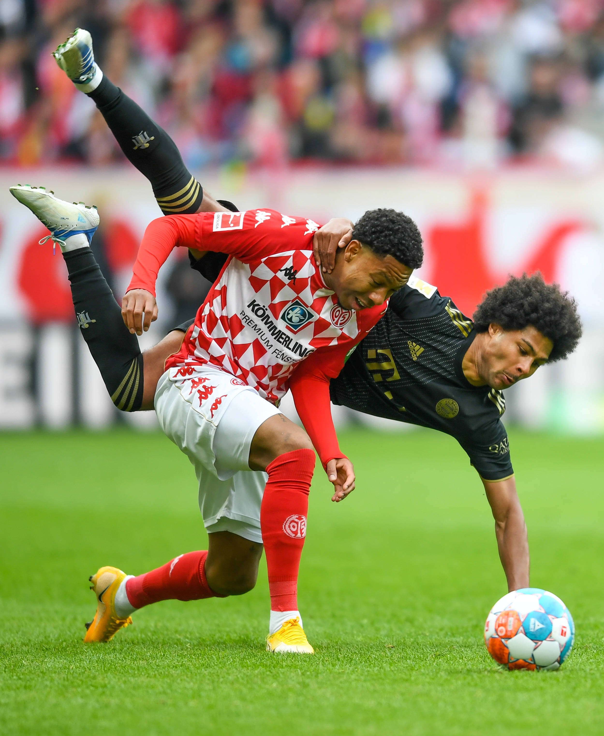 美因茨队在比赛中展现出高水平球技