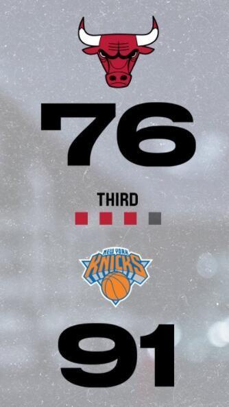 开云APP-尼克斯力克公牛，取得重要胜利